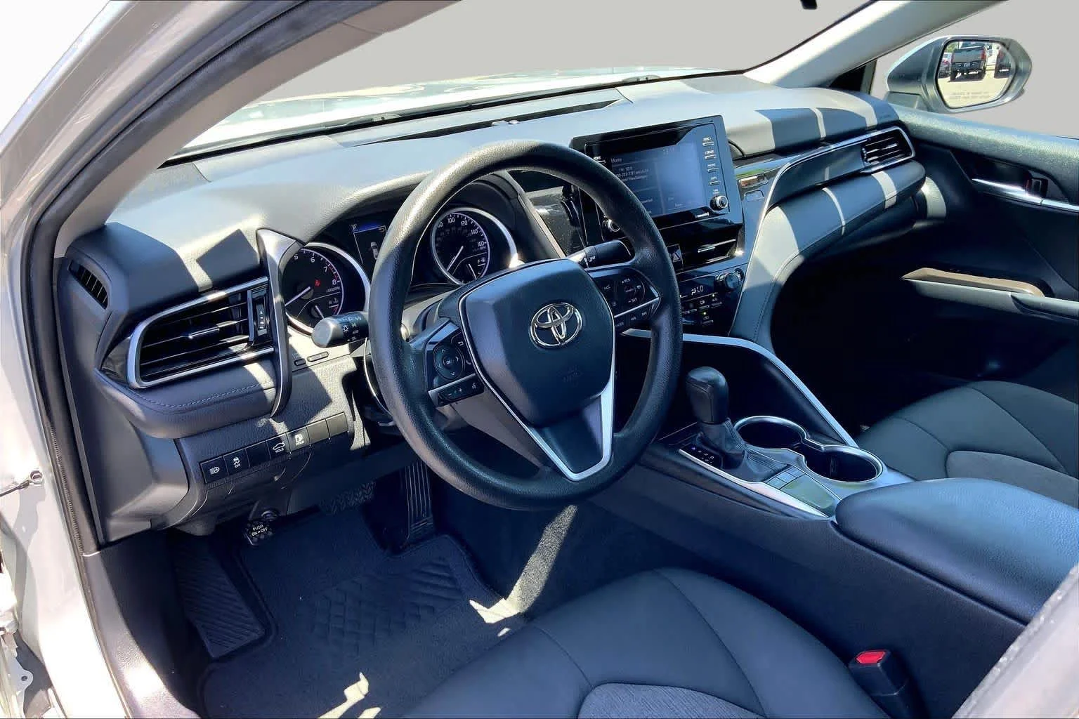 Used 2022 Celestial Silver Metallic Toyota LE image 16