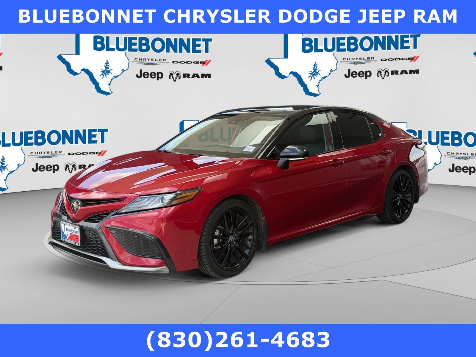Certified Used 2024 Midnight Black Metallic Toyota XSE V6 image 1