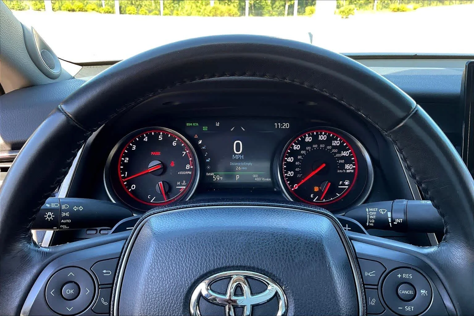 Used 2024 Midnight Black Metallic Toyota XSE image 26