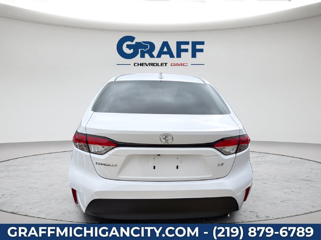 Used 2024 White Toyota LE image 4