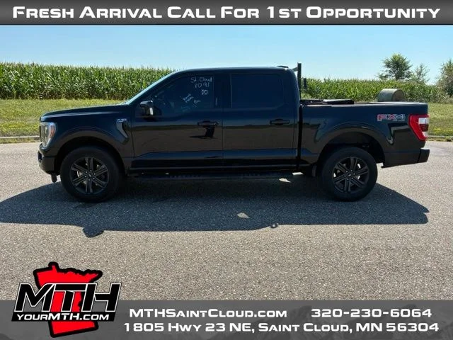 Certified Used 2022 Black Ford Lariat image 5