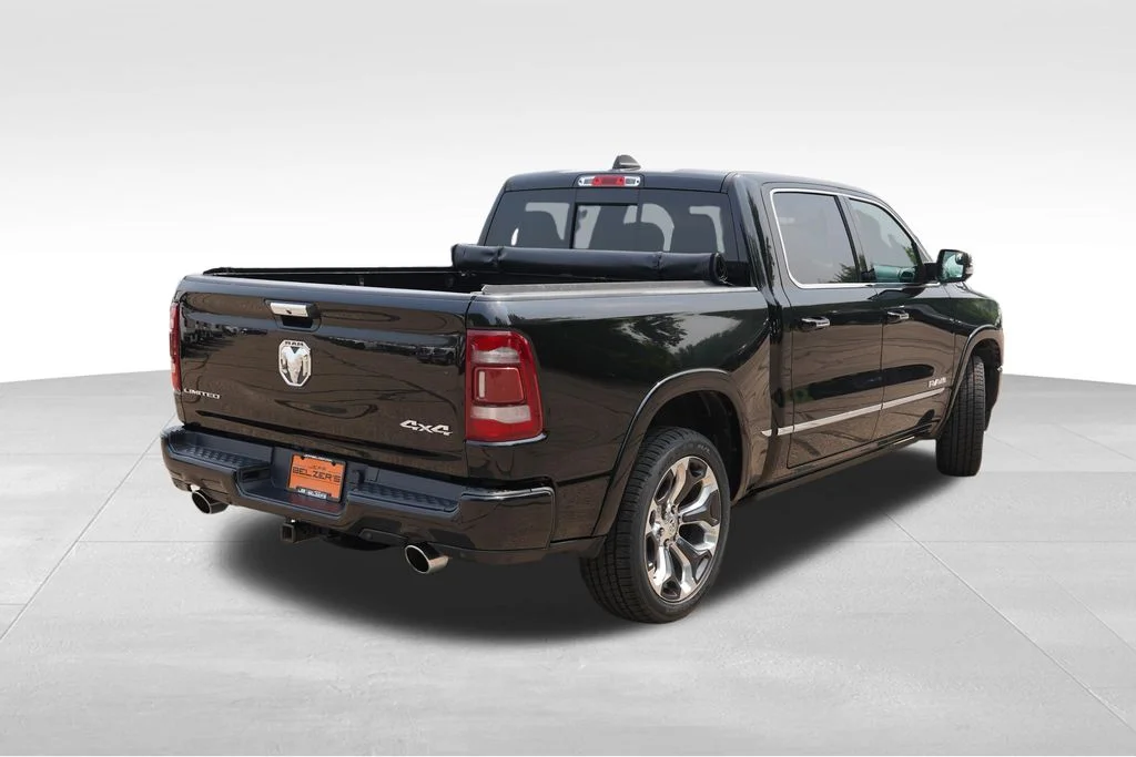 Used 2019 Diamond Black Crystal Pearlcoat Ram Limited image 5