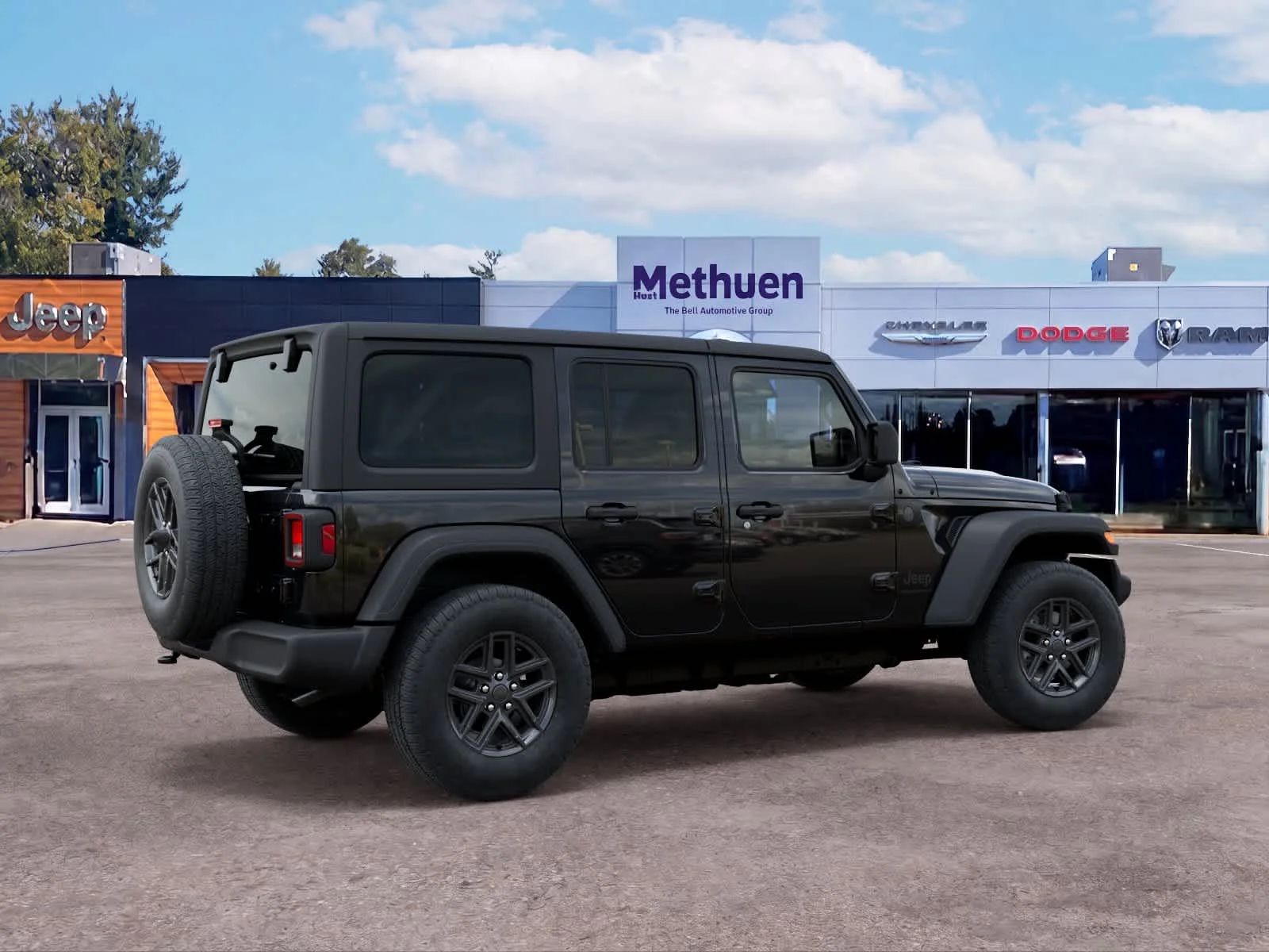 New 2026 Black Clearcoat Jeep Sport S image 4