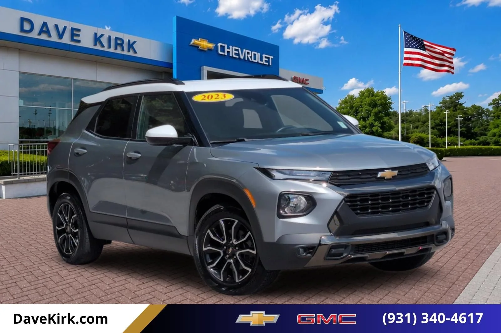Used 2023 STERLING GRAY METALLIC Chevrolet ACTIV image 1