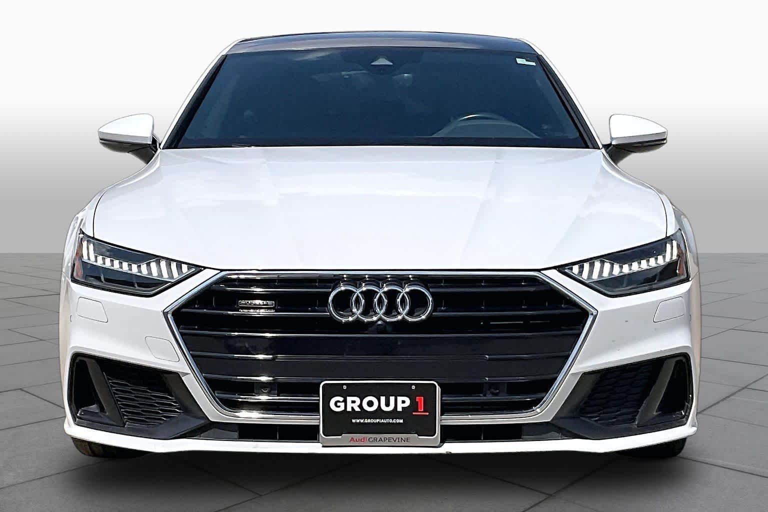 Used 2019 WHITE Audi Premium Plus image 4