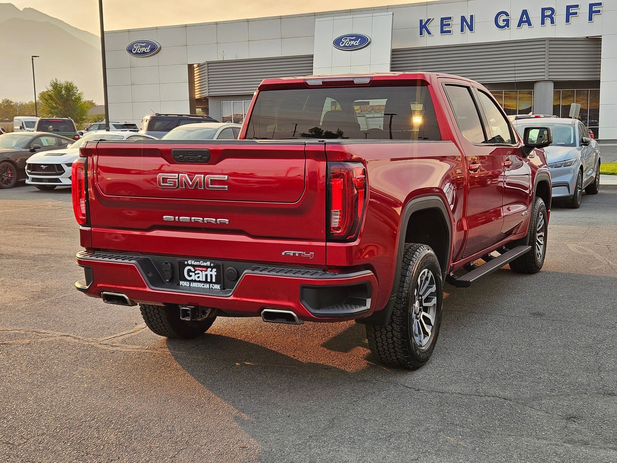 Certified Used 2021 Red GMC AT4 image 3