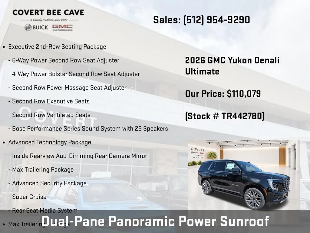 New 2026 Onyx Black GMC Denali Ultimate image 21