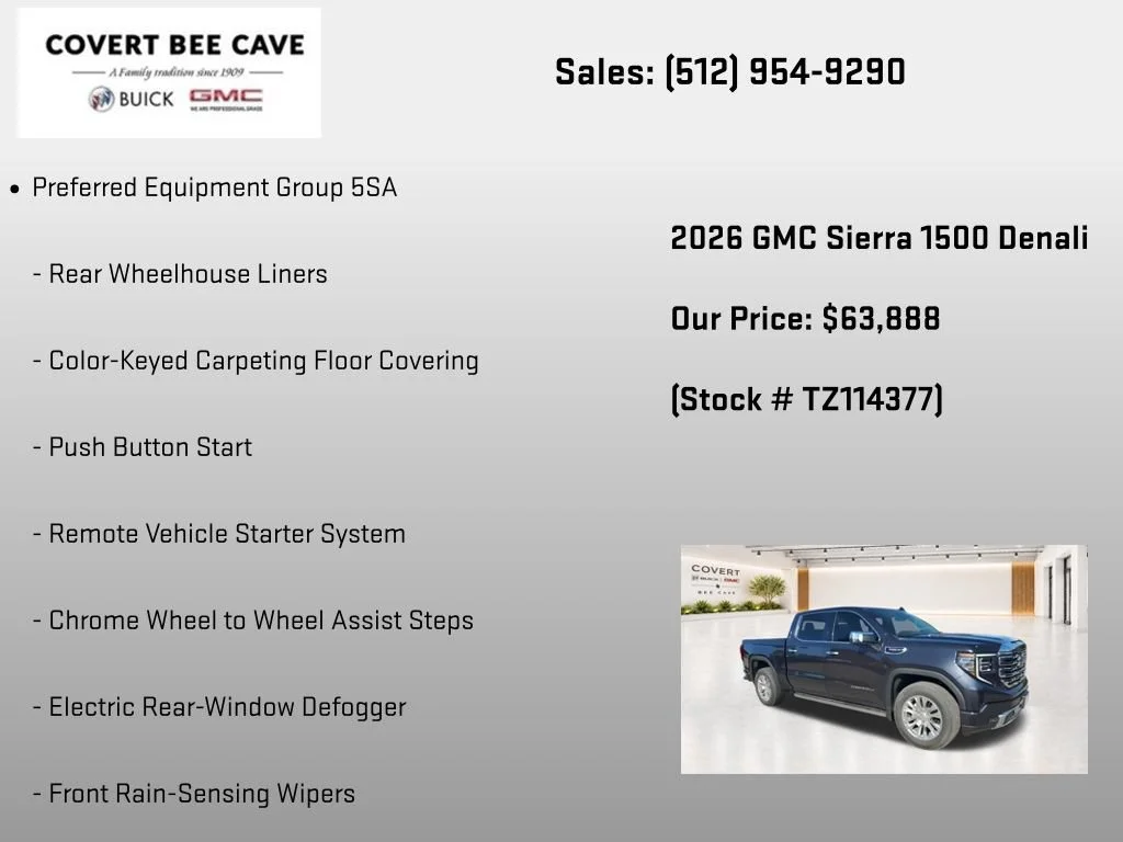2026 GMC Sierra 1500 Denali - Photo 14