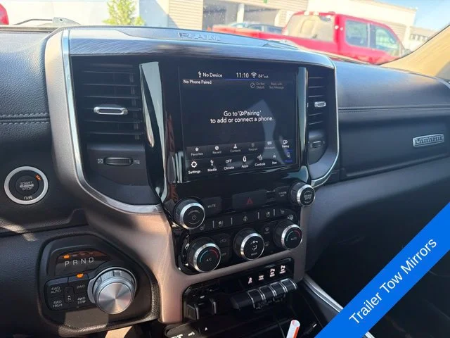 Used 2019 Flame Red Clearcoat Ram Laramie image 16