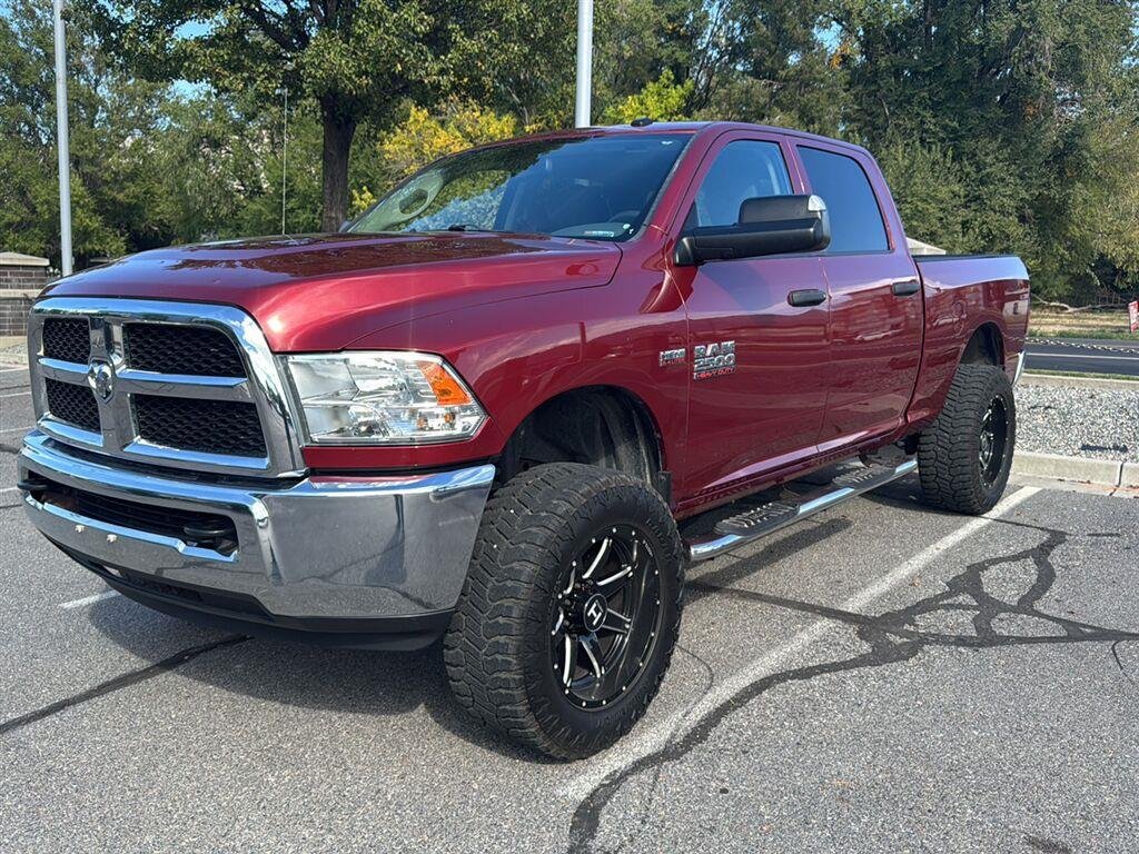 Used 2015 Deep Cherry Red Crystal Pearlcoat Ram Tradesman image 5