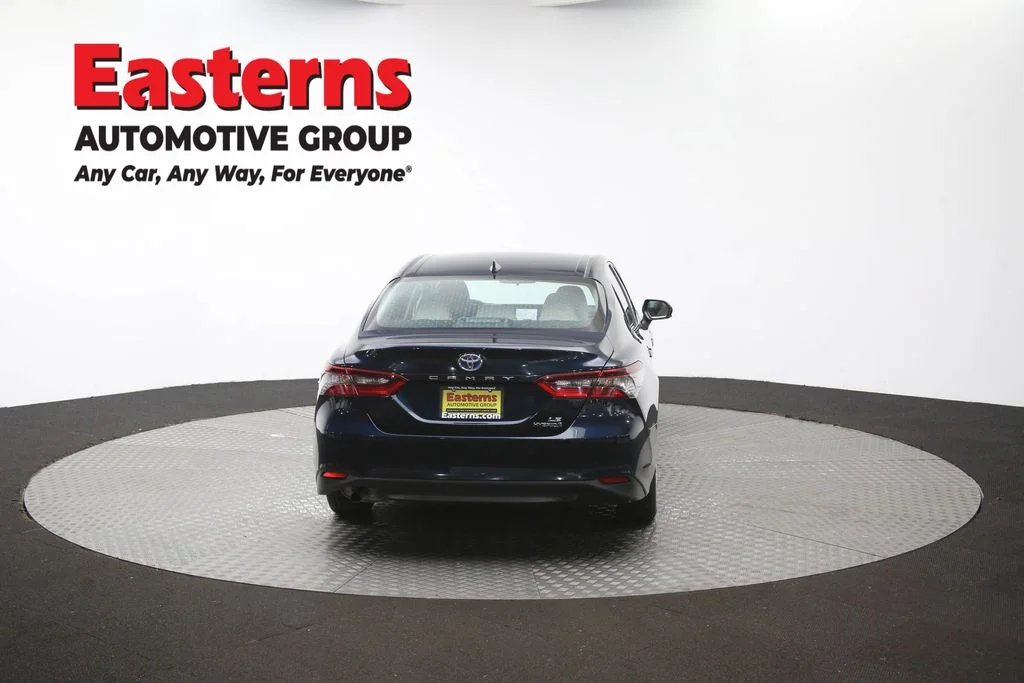 Used 2021 Blue Toyota LE image 36