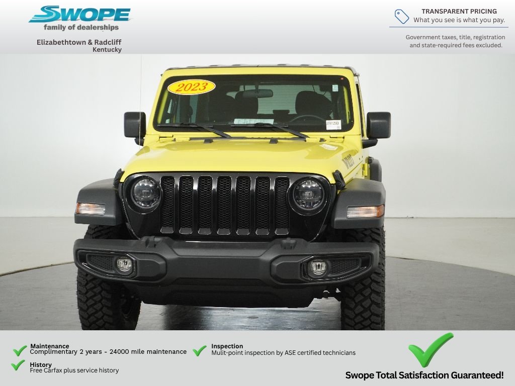Used 2023 High Velocity Clearcoat Jeep Willys image 8