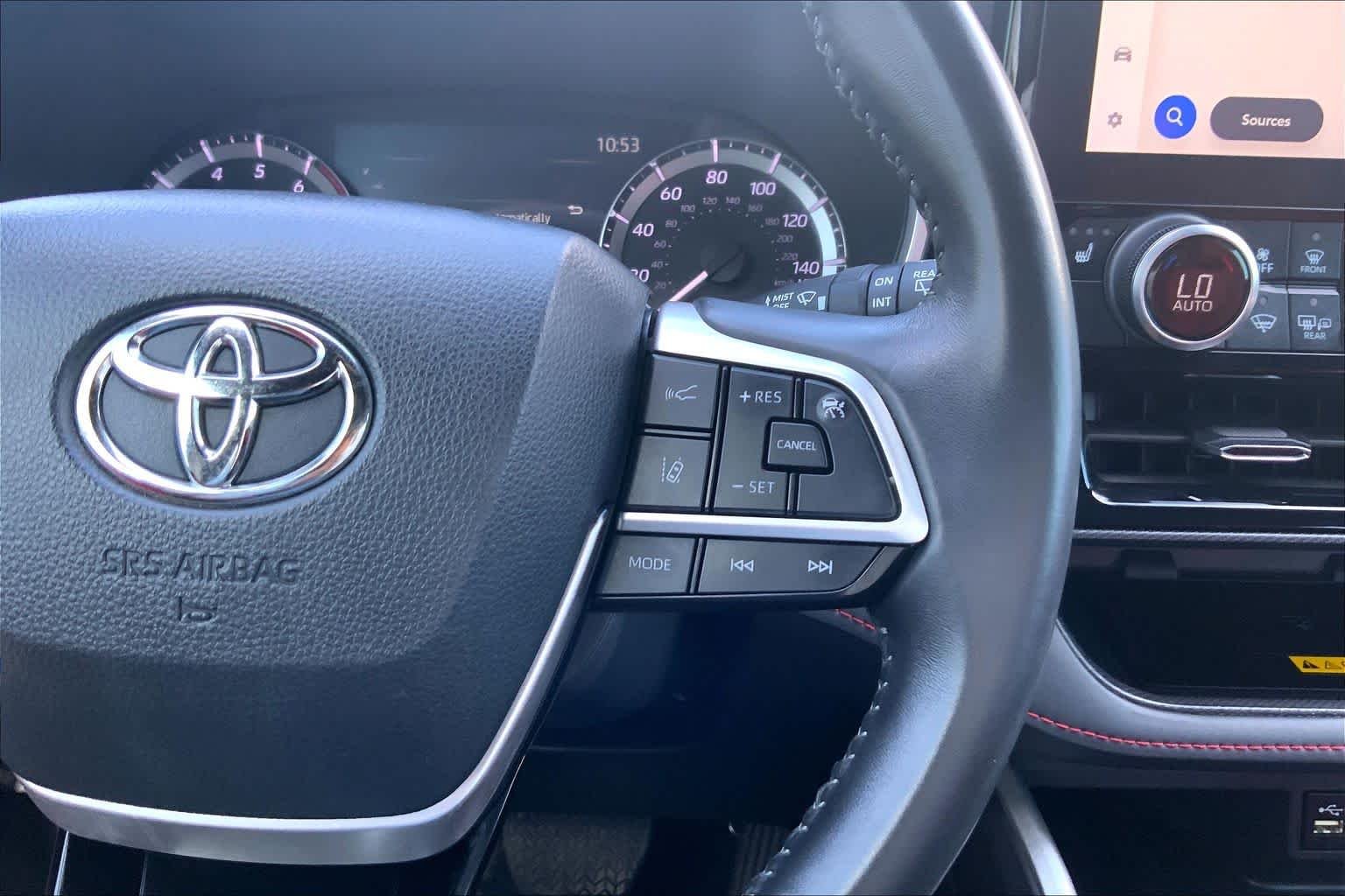 Used 2024 Midnight Black Metallic Toyota XSE image 22