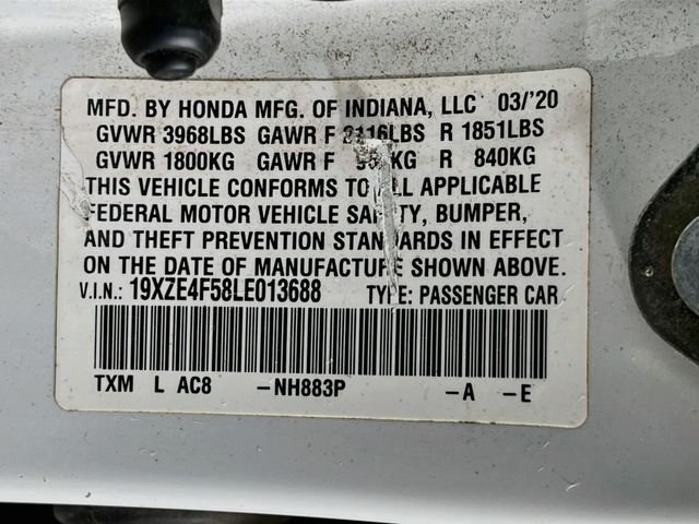 2020 Honda Insight EX - Photo 11