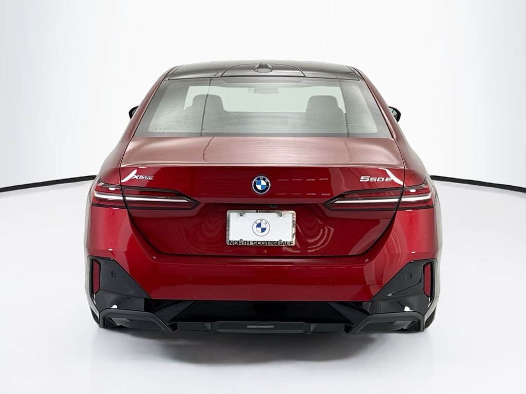 New 2027 Red Metallic BMW 550e xDrive image 6