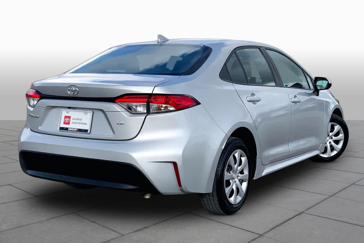 Used 2024 Classic Silver Metallic Toyota LE image 13