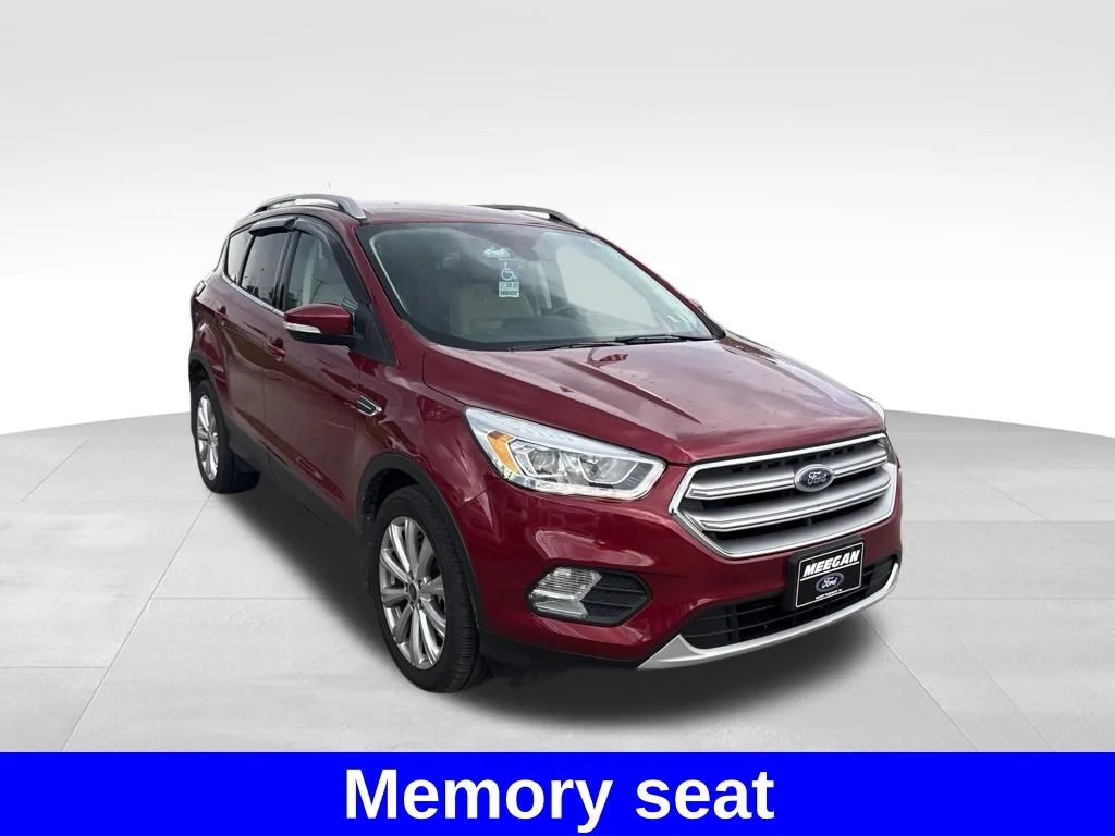 Used 2017 Red Ford Titanium image 8