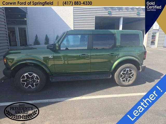 Certified Used 2025 Eruption Green Metallic Ford Outer Banks image 5