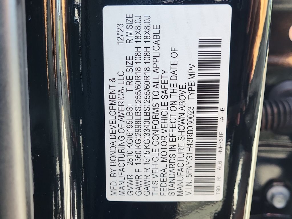 Used 2024 Black Honda EX-L image 33