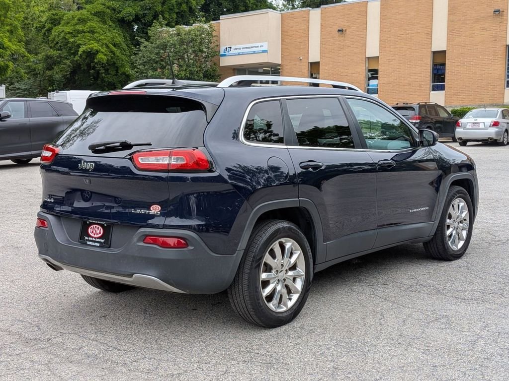 Certified Used 2016 Blue Jeep Limited image 3