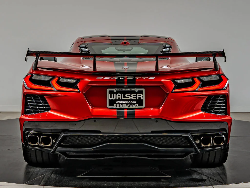Used 2021 Torch Red Chevrolet Stingray image 6