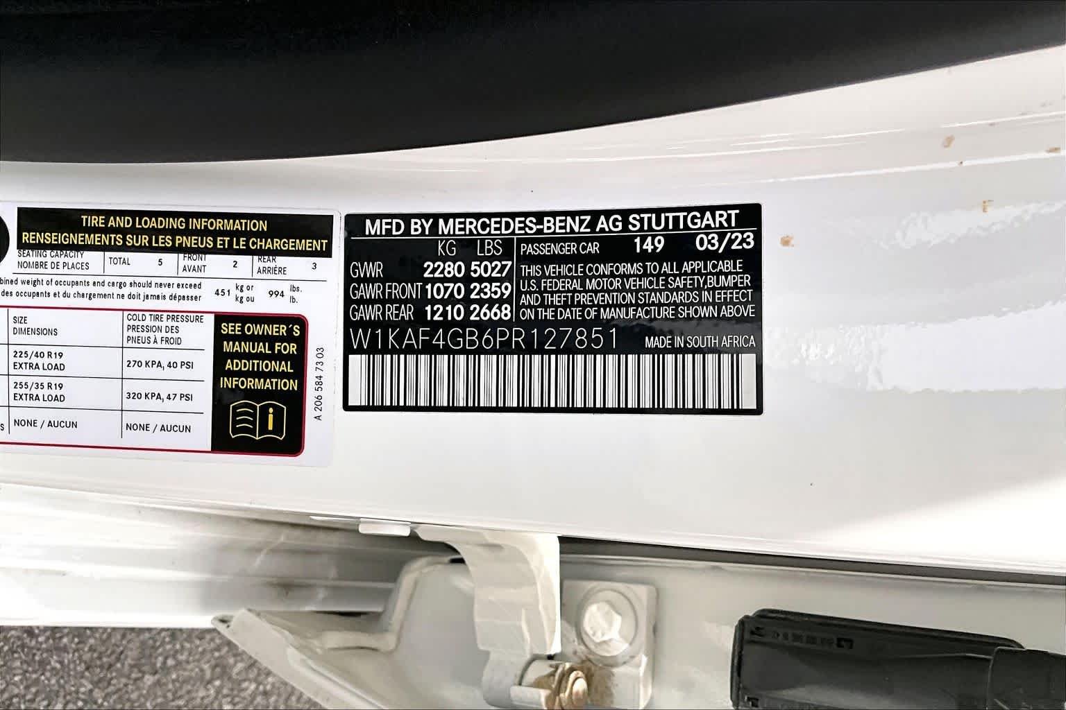 Certified Used 2023 Polar White Mercedes-Benz C 300 image 38