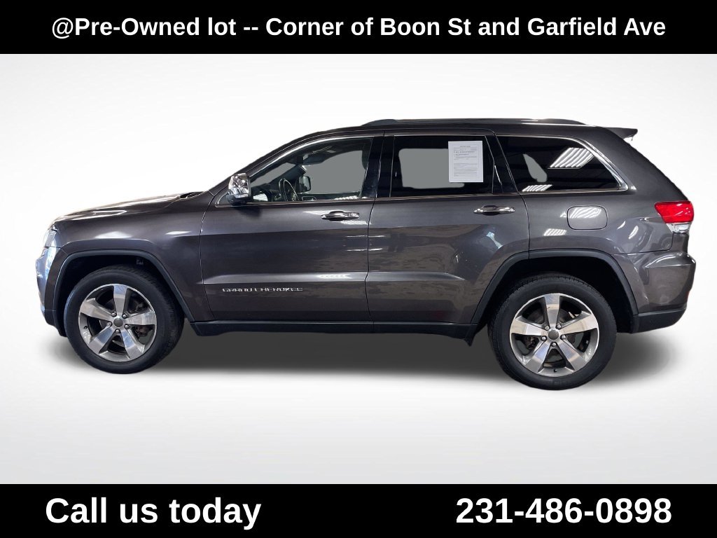 Used 2016 Jeep Grand Cherokee Limited with VIN 1C4RJFBG3GC334419 for sale in Traverse City, MI