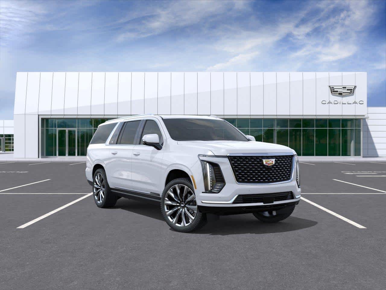 New 2026 Vibrant White Tricoat Cadillac Luxury image 1