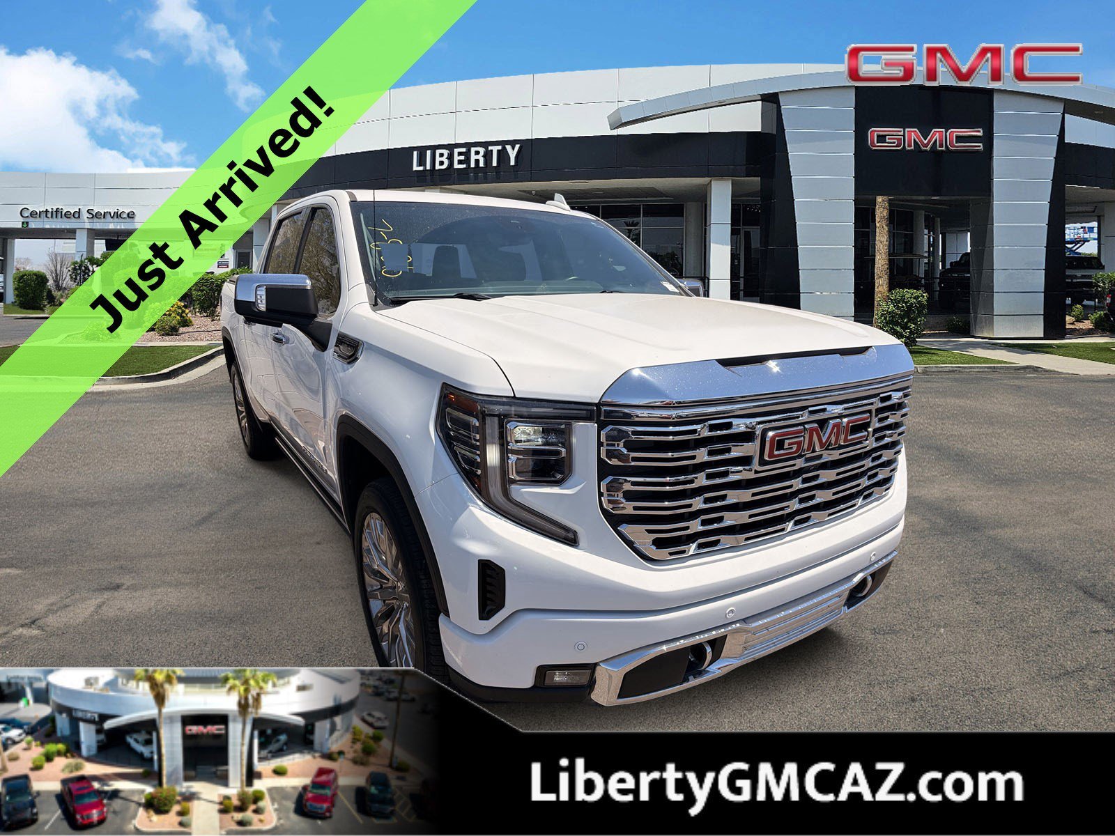 Used 2023 Summit White GMC Denali image 1