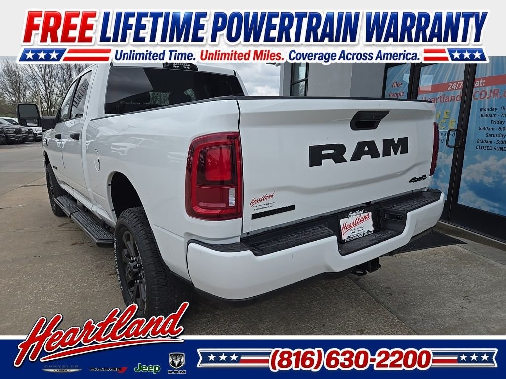 New 2026 Bright White Clear-Coat Exterior Paint RAM Big Horn image 9