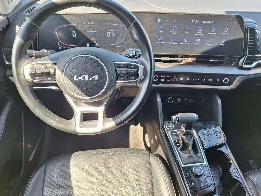 Used 2025 Sapphire Blue Kia EX image 21