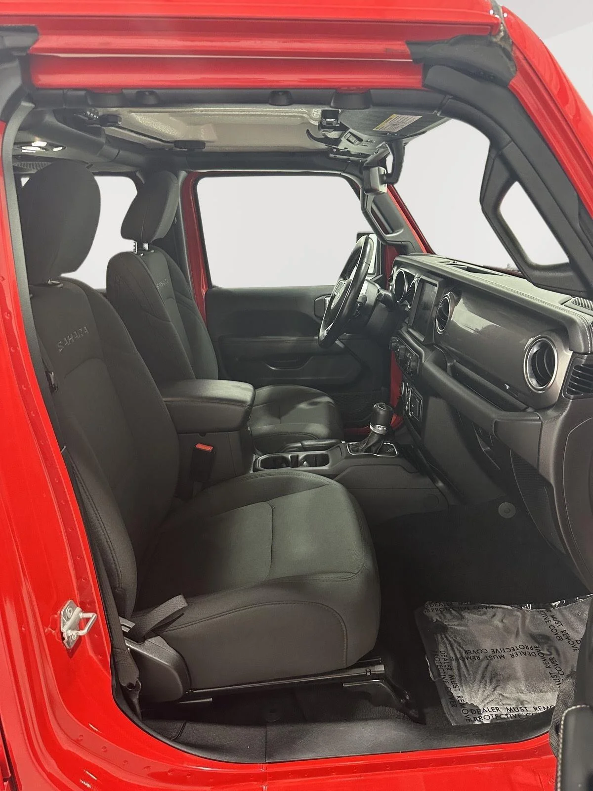Used 2021 Firecracker Red Jeep Unlimited Sahara image 22