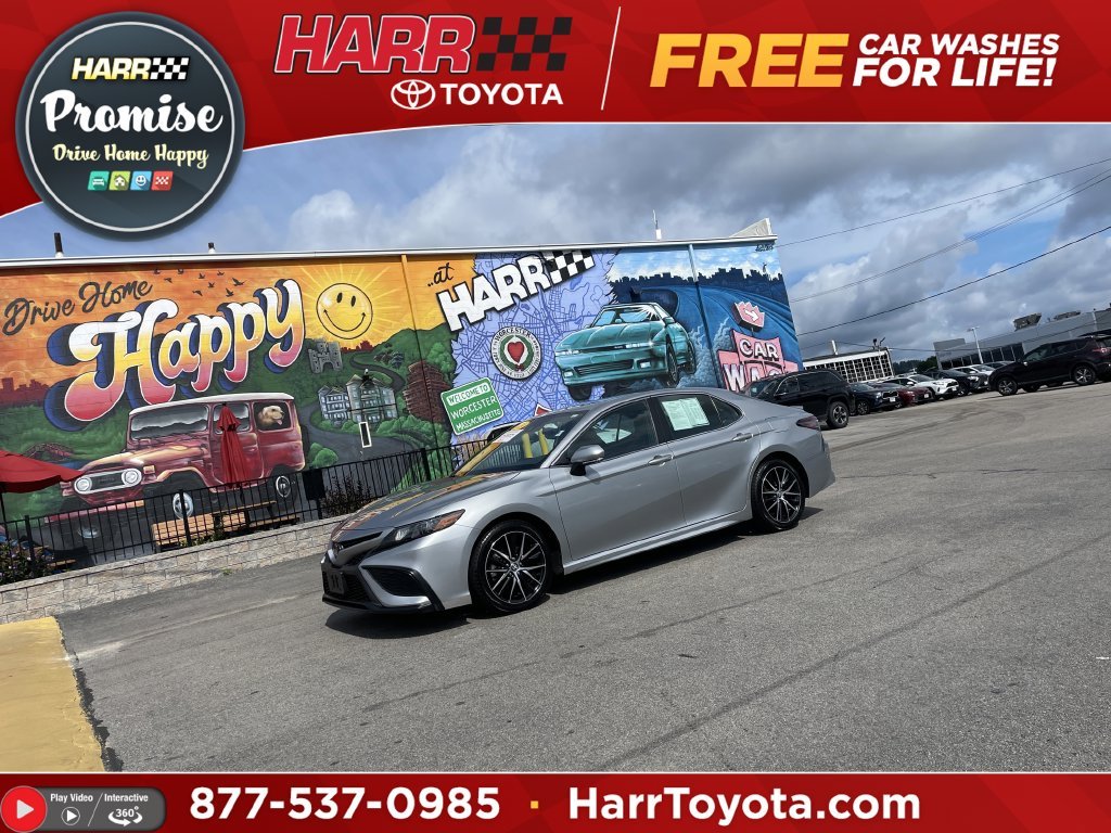 Used 2024 Silver Toyota SE image 1