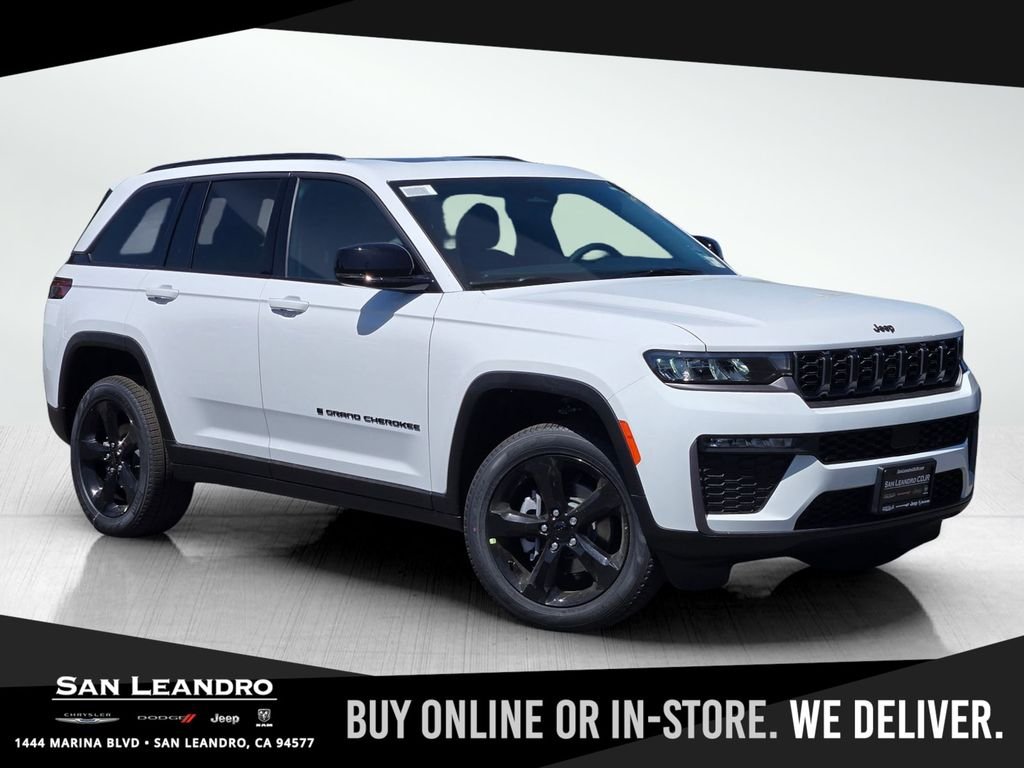 New 2026 Bright White Clearcoat Jeep Limited image 1