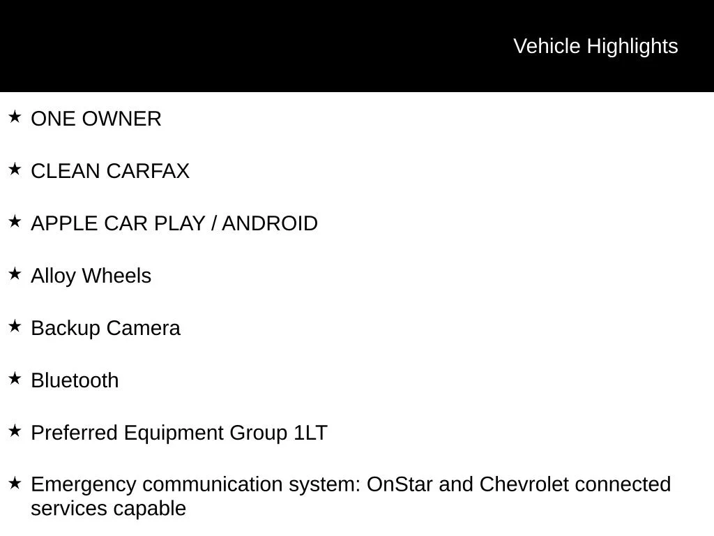 Used 2024 White Chevrolet LT image 5
