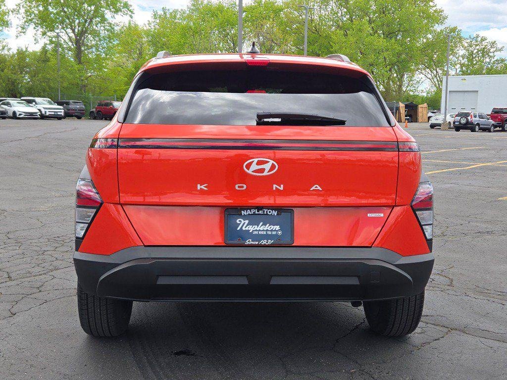 New 2025 Orange Hyundai SEL AWD image 14