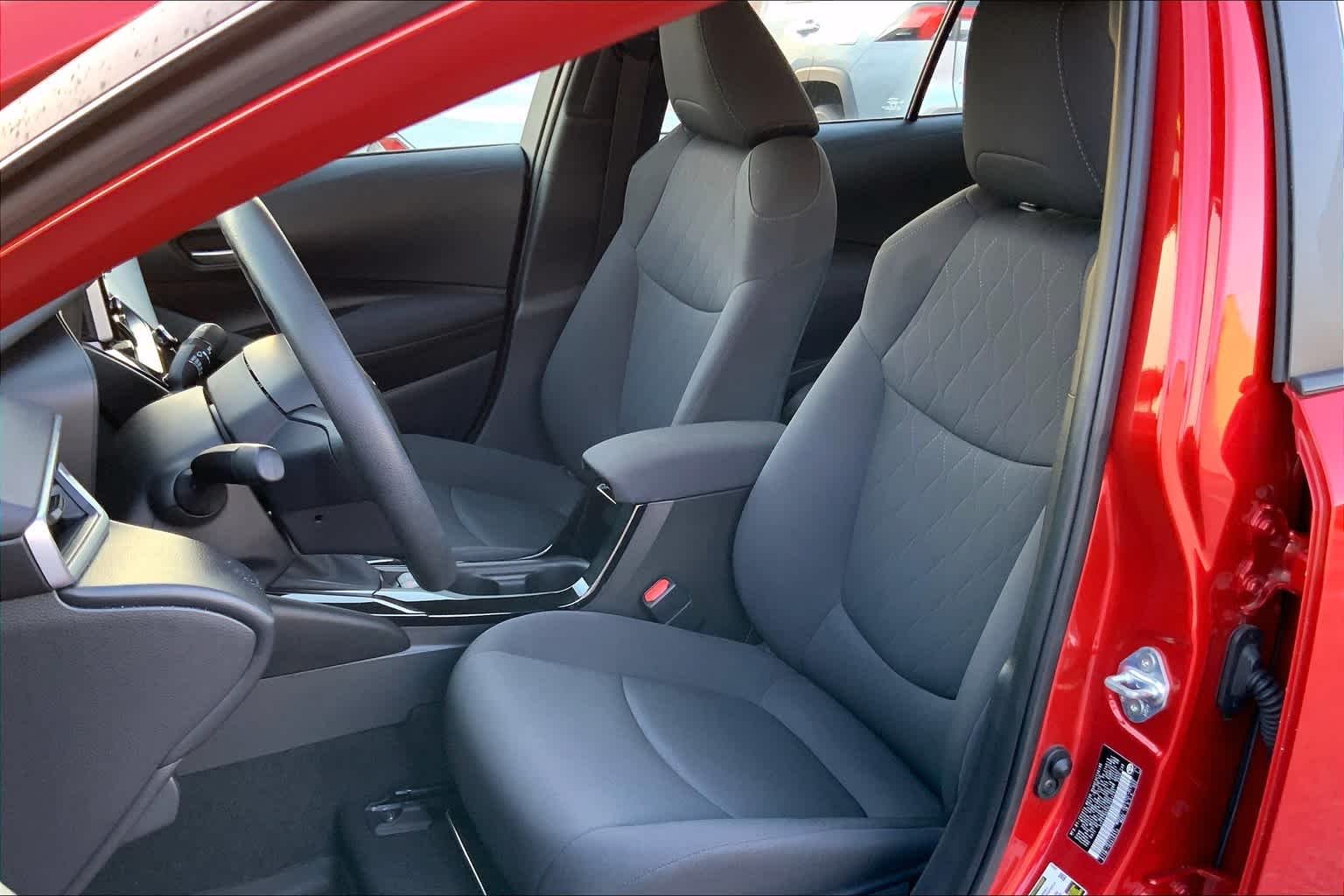 Used 2020 Barcelona Red Metallic Toyota LE image 8