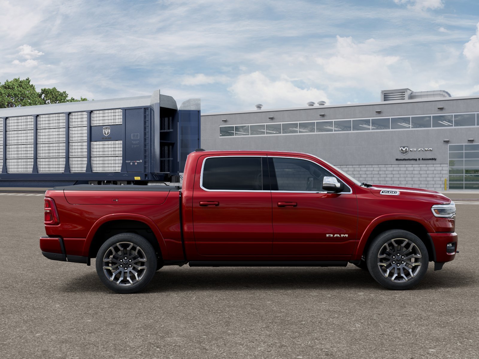 New 2026 Molten Red Pearl-Coat Exterior Paint RAM Limited image 31