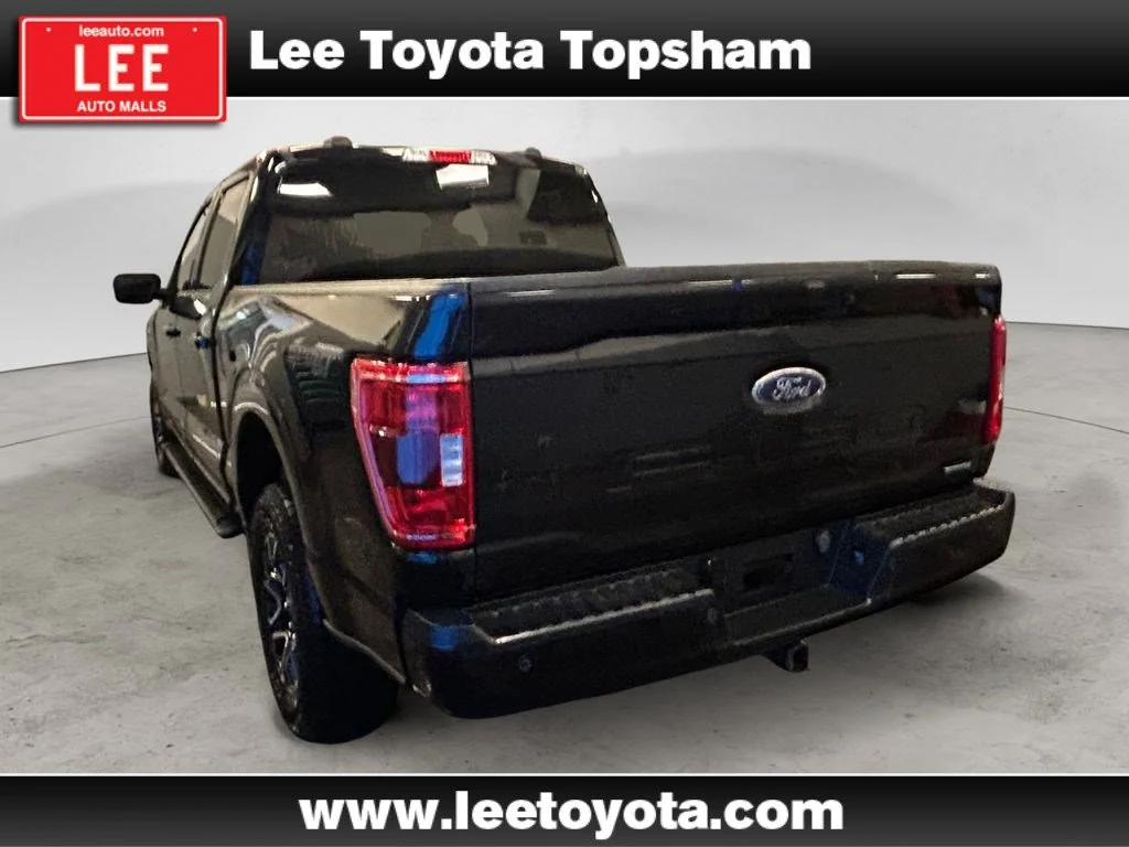Used 2023 Black Metallic Ford XLT image 3