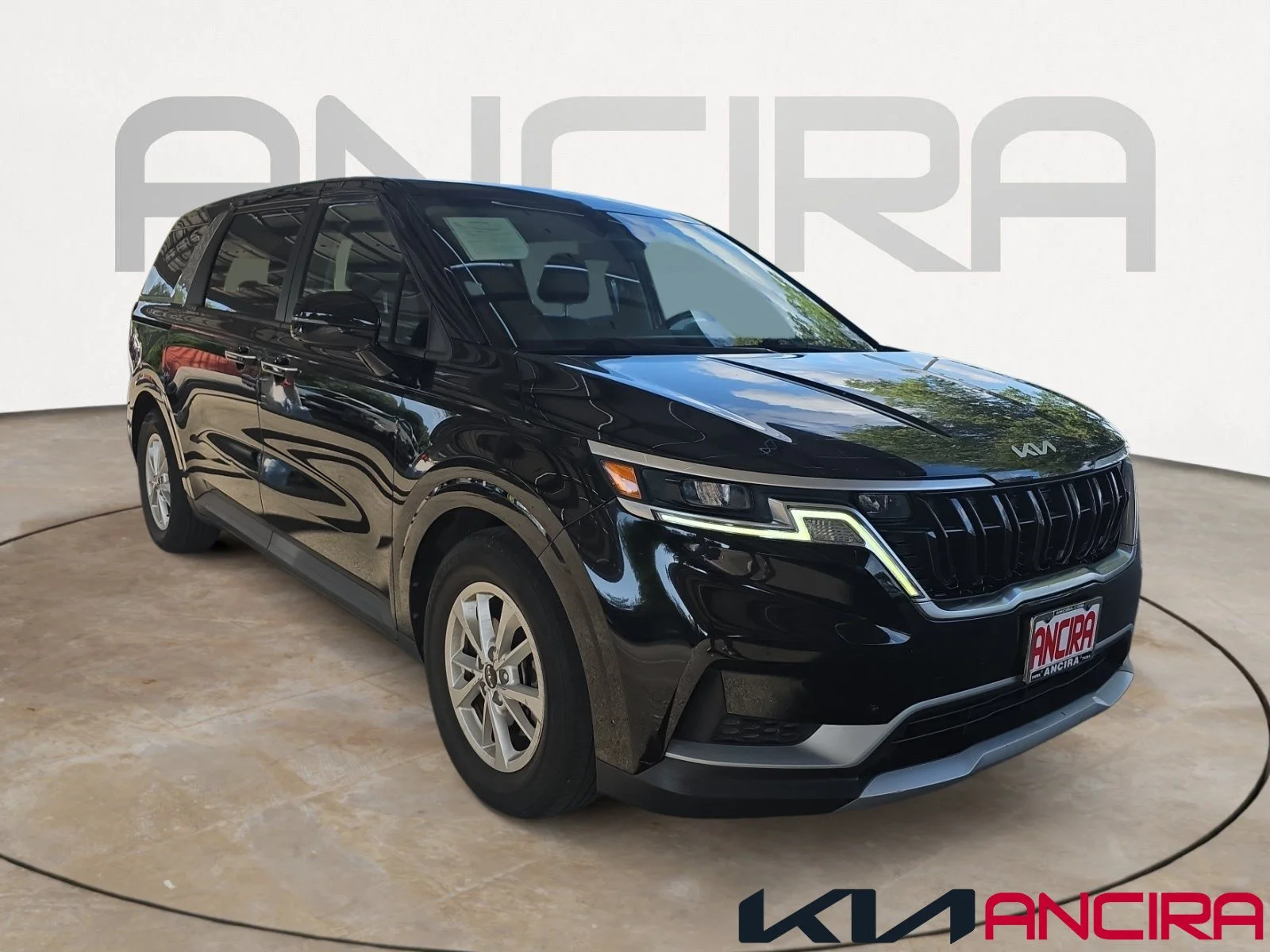 Used 2022 Aurora Black Kia LXS image 1