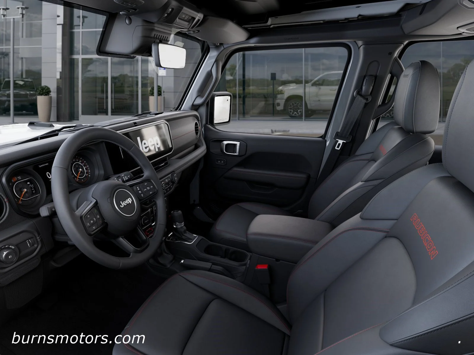 New 2026 Bright White Clear-Coat Exterior Paint Jeep Rubicon X 4-Door image 22