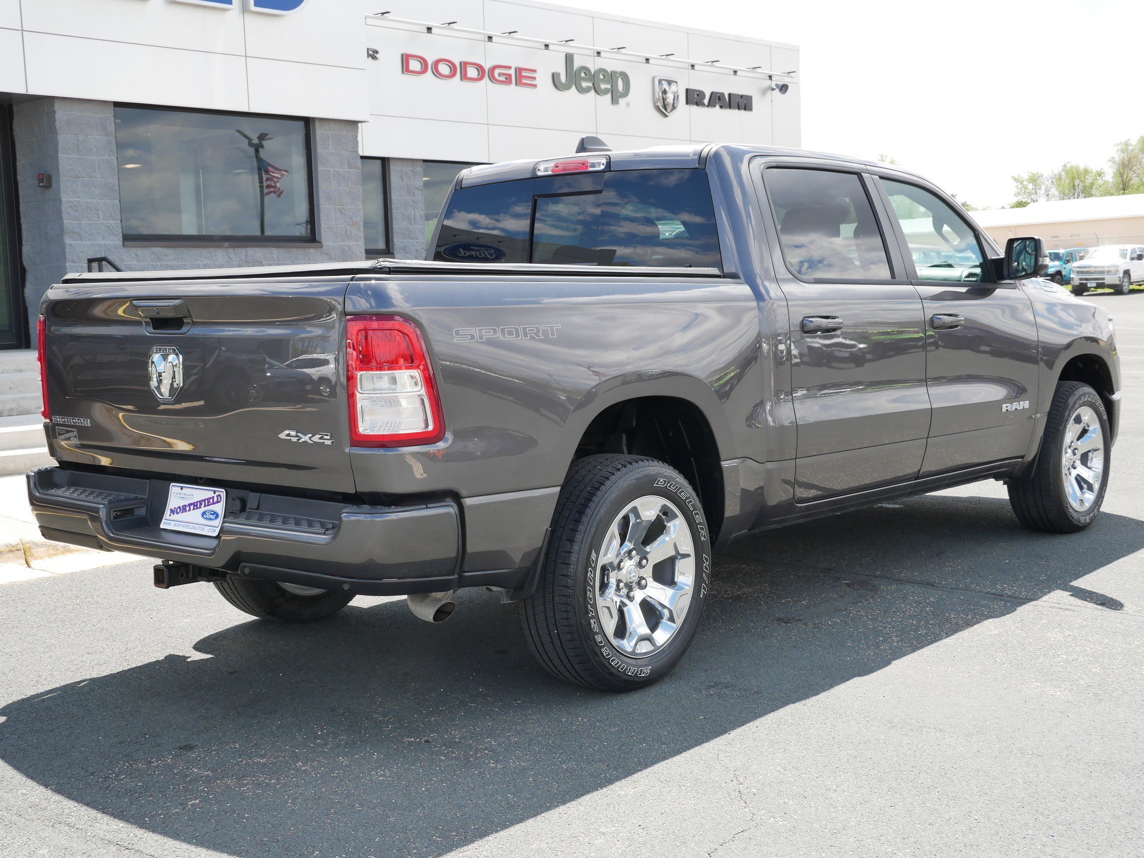 Used 2023 Granite Crystal Metallic Clearcoat Ram Big Horn image 8