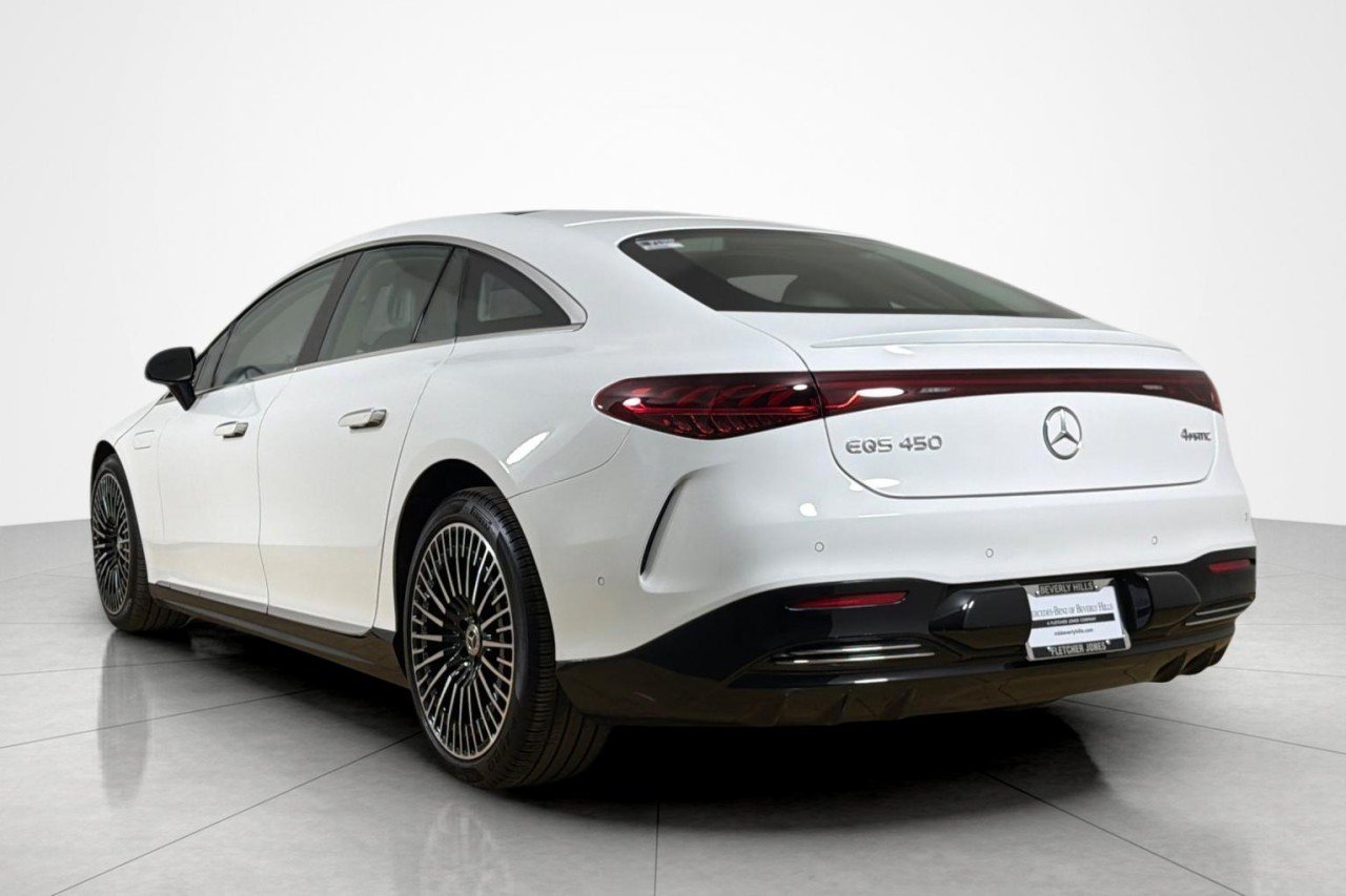 Certified Used 2023 Polar White Mercedes-Benz EQS 450 image 3