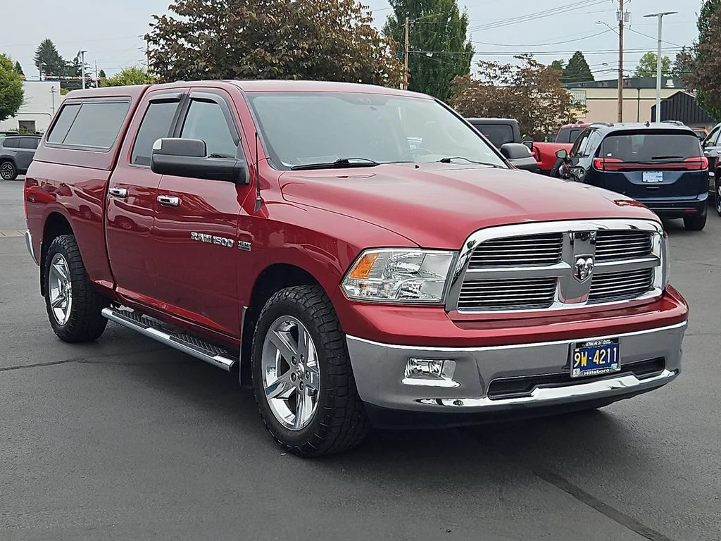 Used 2012 Deep Cherry Red Crystal Pearlcoat Ram Big Horn image 8