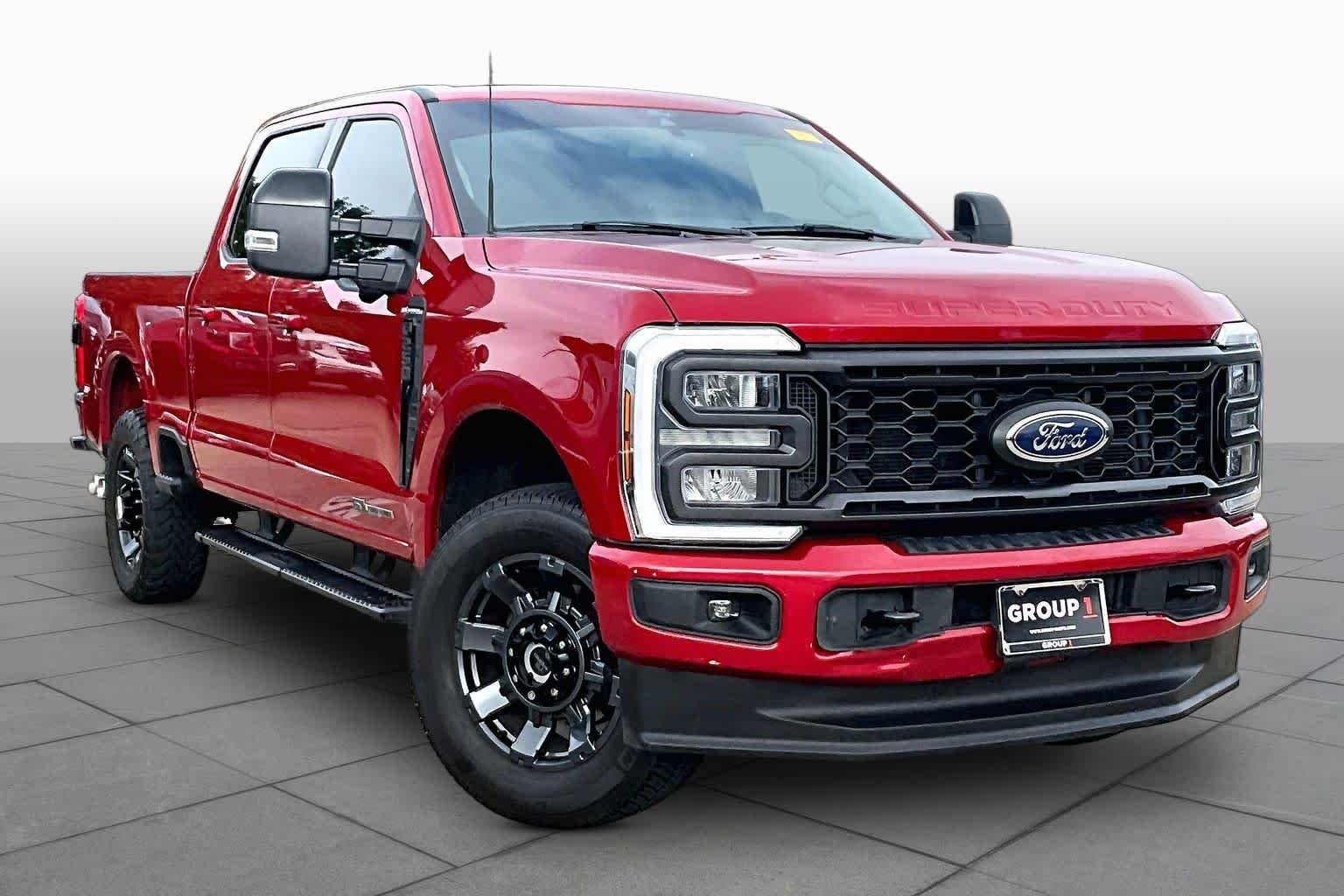 Used 2024 Rapid Red Metallic Tinted Clearcoat Ford LARIAT image 3