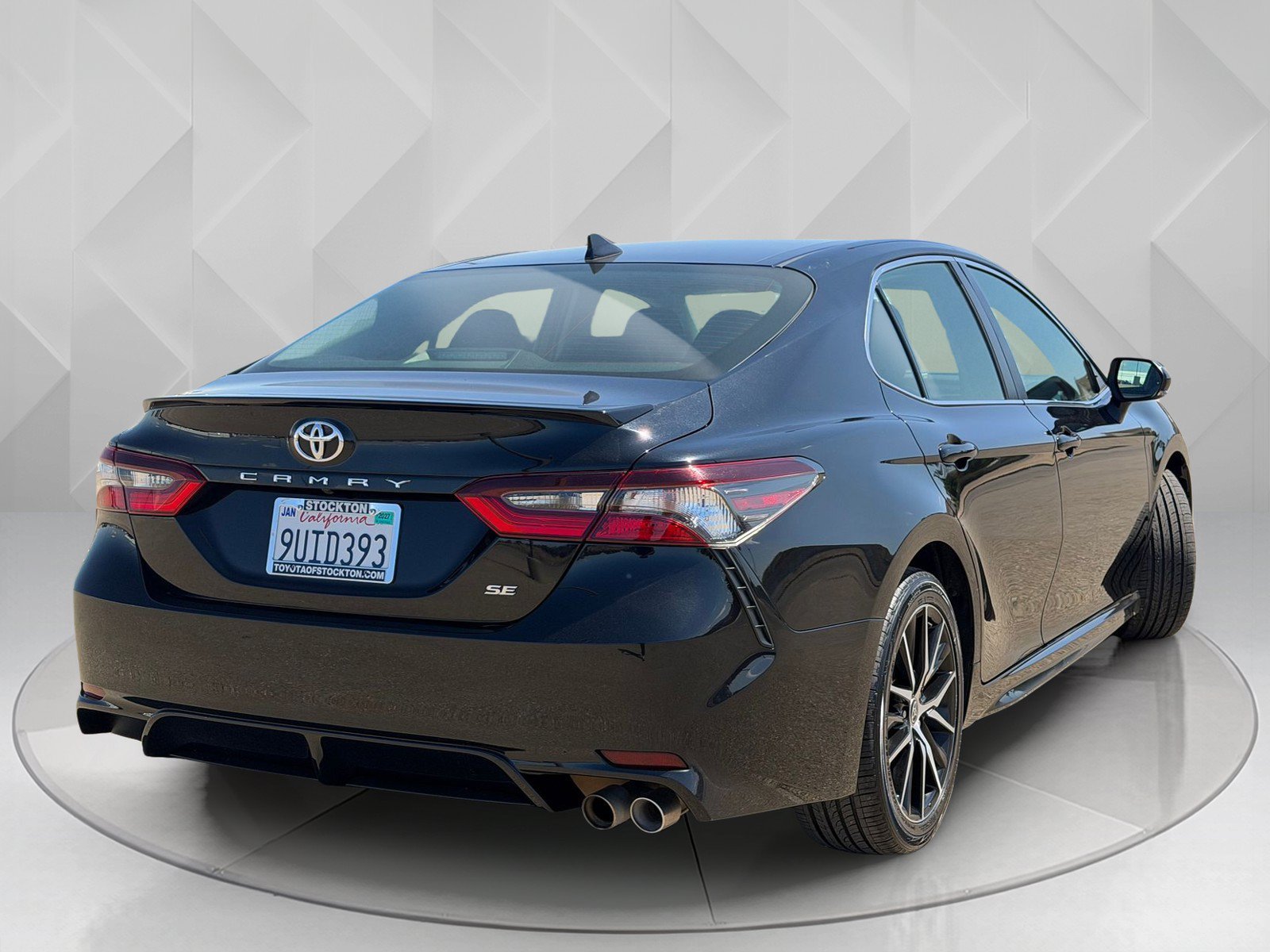 Certified Used 2023 Midnight Black Metallic Toyota SE image 8