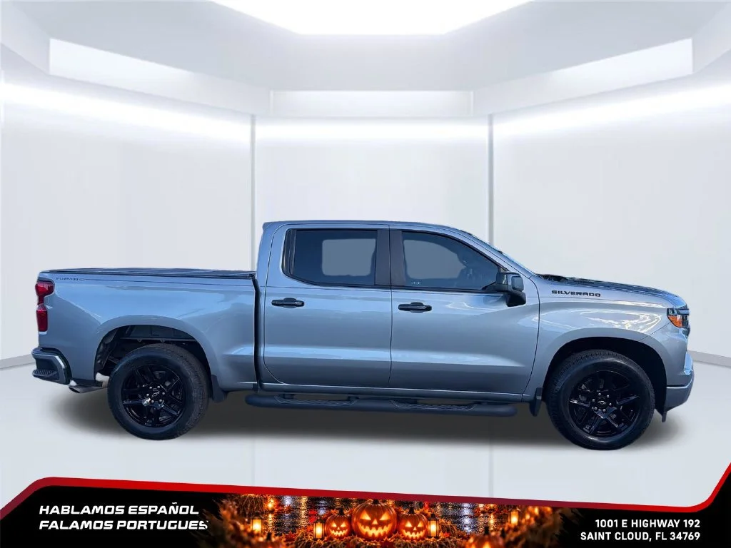 Used 2025 Sterling Gray Metallic Chevrolet Custom image 6