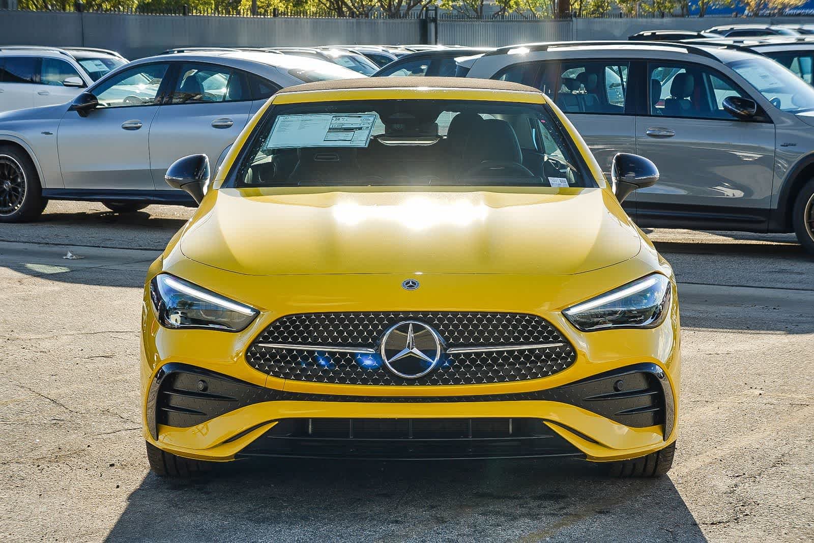 New 2026 Sun Yellow Mercedes-Benz CLE 300 image 2
