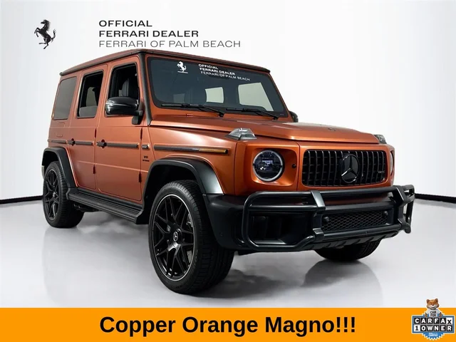 Pre-Owned 2025 Mercedes-Benz G-Class G 63 AMG® 4D Sport Utility in