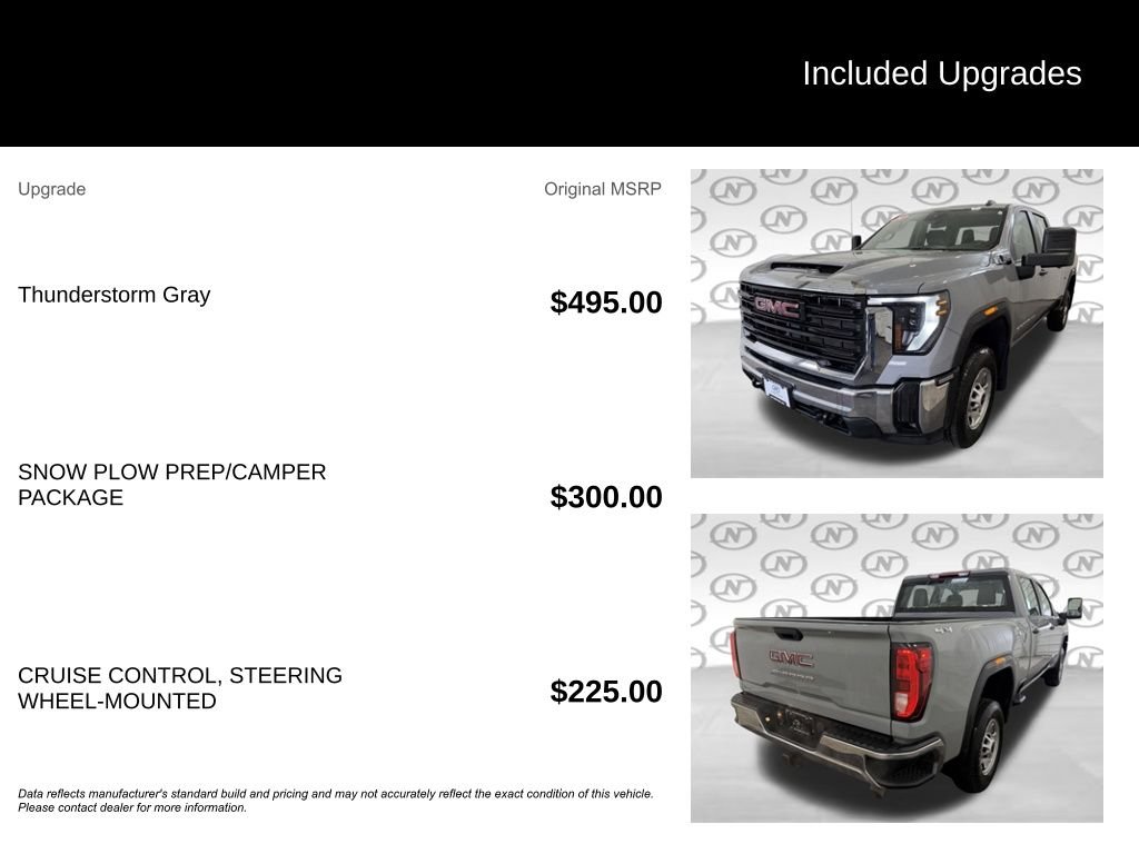 Used 2024 Gray GMC Pro image 3